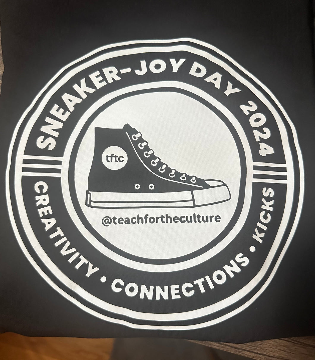 Sneaker-Joy Day commemorative tee